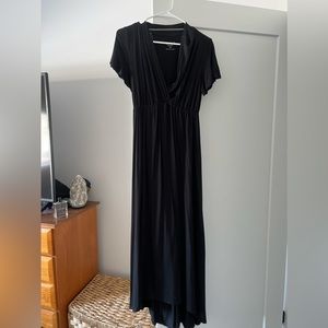 Maternity maxi dress